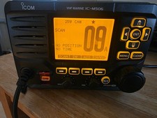 Icom M506 VHF Marine Radio W Scambler