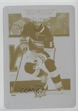 2017-18 Upper Deck Compendium Printing Plate Yellow 1/1 Jordie Benn #143 1hh