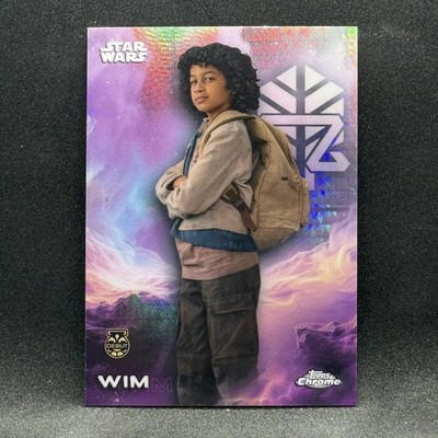 Wim PRISM REFRACTOR 2025 Topps Chrome Star Wars #193 Skeleton Crew
