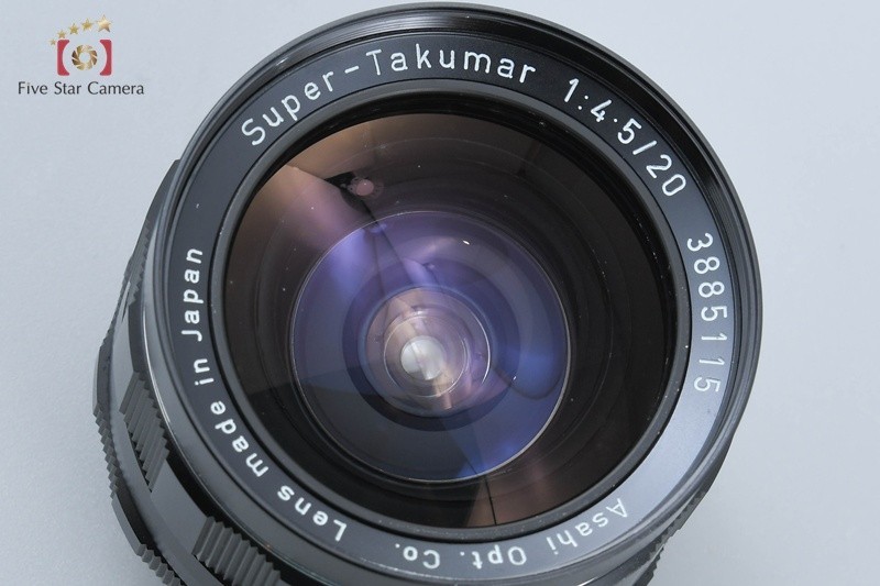 ペンタックス Super Takumar タクマー 20mm f4.5 Pentax Super Takumar 20mm f4.5 Wide Angle Lens For M42 Mount