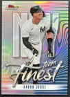 2026 Topps Finest Aaron Judge Refractor (RAW)