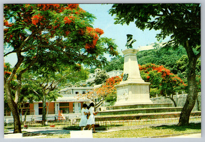 c1960s Vasco Da Gama Monument Macao Chi-Woon Kong Leung Wai Yin Postcard