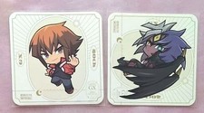 Yu-Gi-Oh! GX Collaboration Cafe Honpo Yujo Judai Yubel Bonus Coaster Card