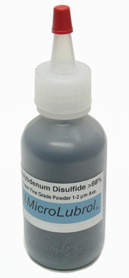 1 Oz Molybdenum DISULFIDE Moly Mos2 Powder Super FINE 1-2 Micron Best LUBE Grade