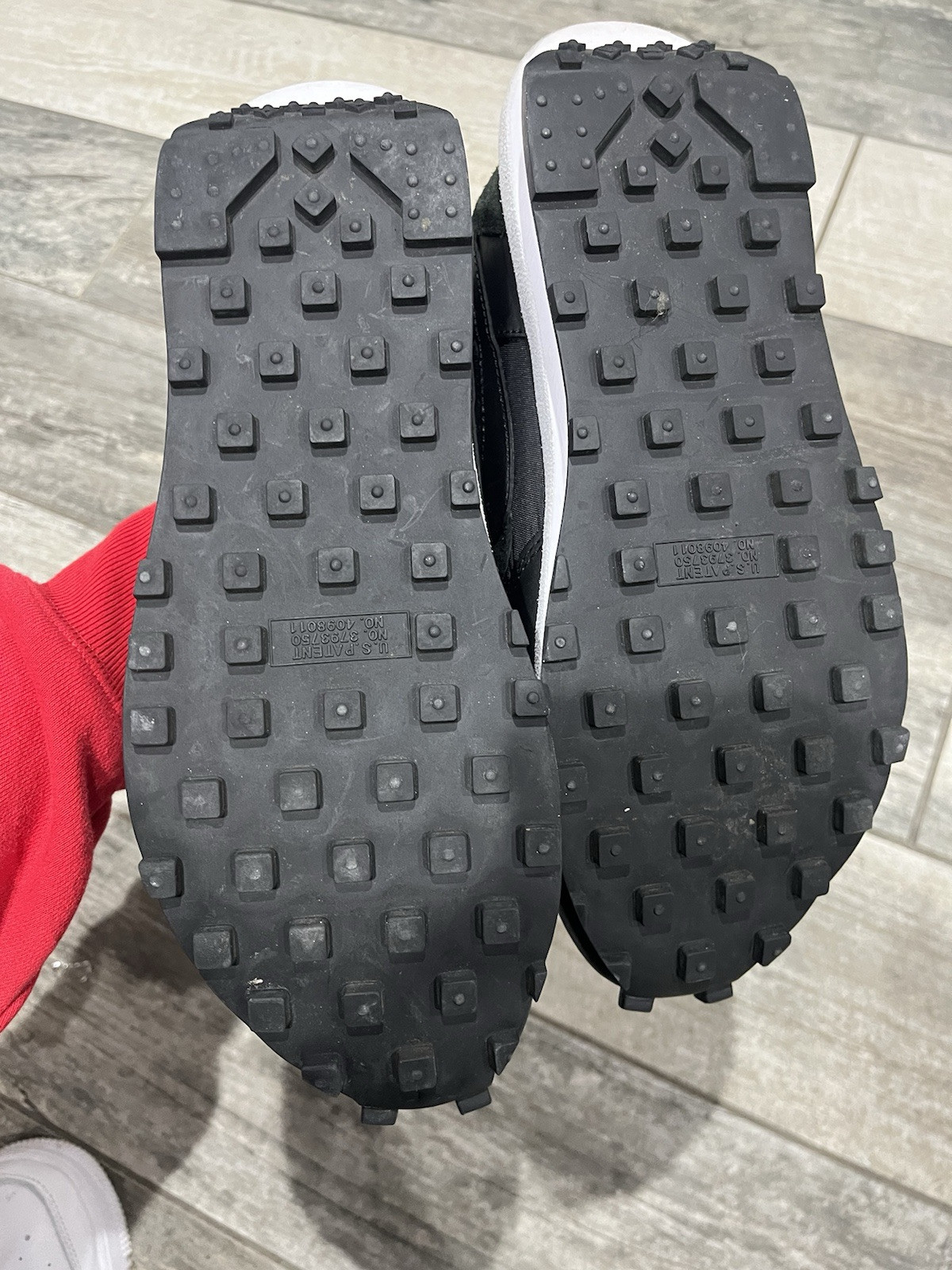 SACAI X NIKE Sacai x LDWaffle 'Nylon Nero. Taglia 6 5