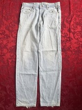 Levi’s 550 Vintage Made in USA Relaxed Fit Men’s Light Wash Jeans 36x34 (34x34)