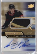 2021 Upper Deck Premier Acetate Rookie Gold 7/65 Lassi Thomson Patch Auto 16i3