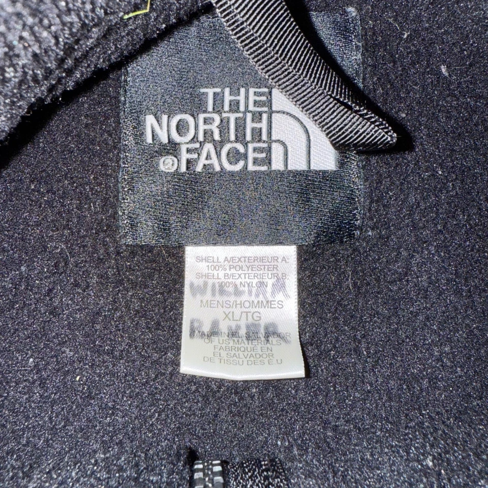 The North Face Mens Polartec Fleece Jacket Full Zip Black XL Extra Large - Image 4 of 4