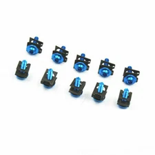 Screw 6mm Fairing Bolts Fastener Clip Screw Spring Nuts Motorcycle Dirt bike ATV