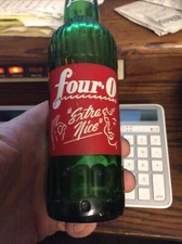 ACL SODA BOTTLE FOUR O EXTRA NICE WOMAN GIRL PICTURE 1964 . No State No City 