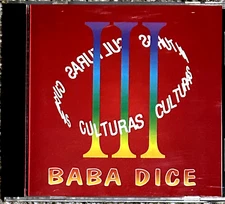 CD-CULTURAS lll-BABA DICE-1994-DELIA GONZALES/DEE-TEJANO-PURO TEJANO-NEAR MINT