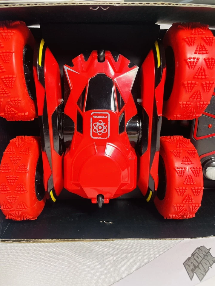 Adam Max Fancy Stunt Red R/C Remote Control 2.4 GHZ, 1:28 Scale - Image 2 of 4