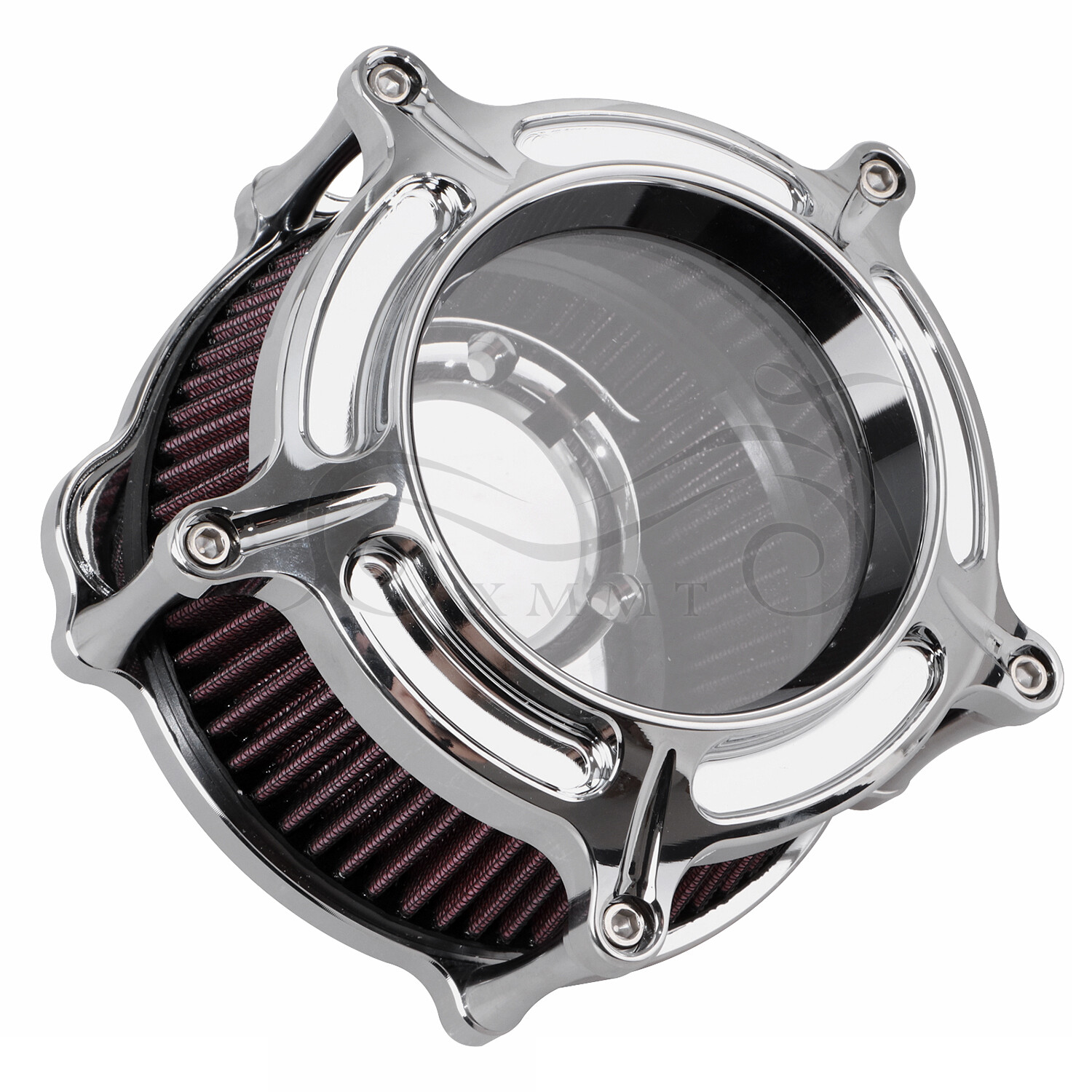 Chrome Air Cleaner Red Intake Filter for Harley Sportster 1200