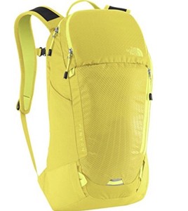 mochila north face amarilla