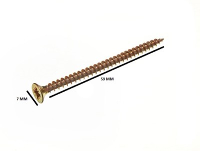 Viti Per Legno Acciaio Inox A2, Testa Svasata Lente, Croce, 3-6mm X 16-100mm - S P