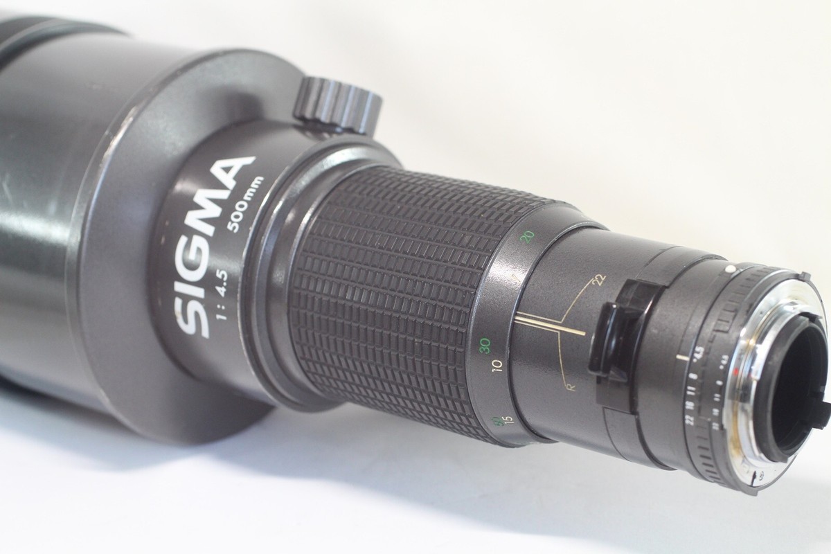 Sigma APO 500mm F/4.5 Multi Coated MF Zoom Lens for Nikon Ai Sigma APO 500mm F/4.5 Multi Coated MF Zoom Lens for Nikon Ai