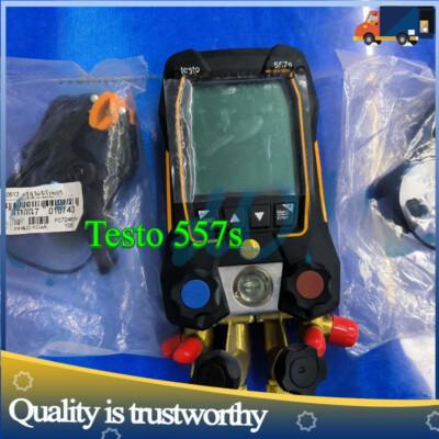 1PC Testo 557s NEW Smart Digital Manifold Kit With Wireless Vacuum Clamp Probe