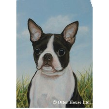 Boston Terrier Decorative Flag