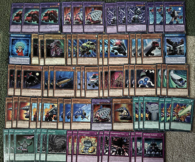 YuGiOh Super Vehicroid Roid Deck & Secret Rare Sammlung + Gratis Spielmatte