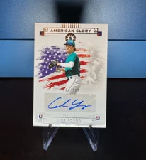 2024 Panini Boys Of Summer Baseball American Glory Auto Cole Young /149 Seattle
