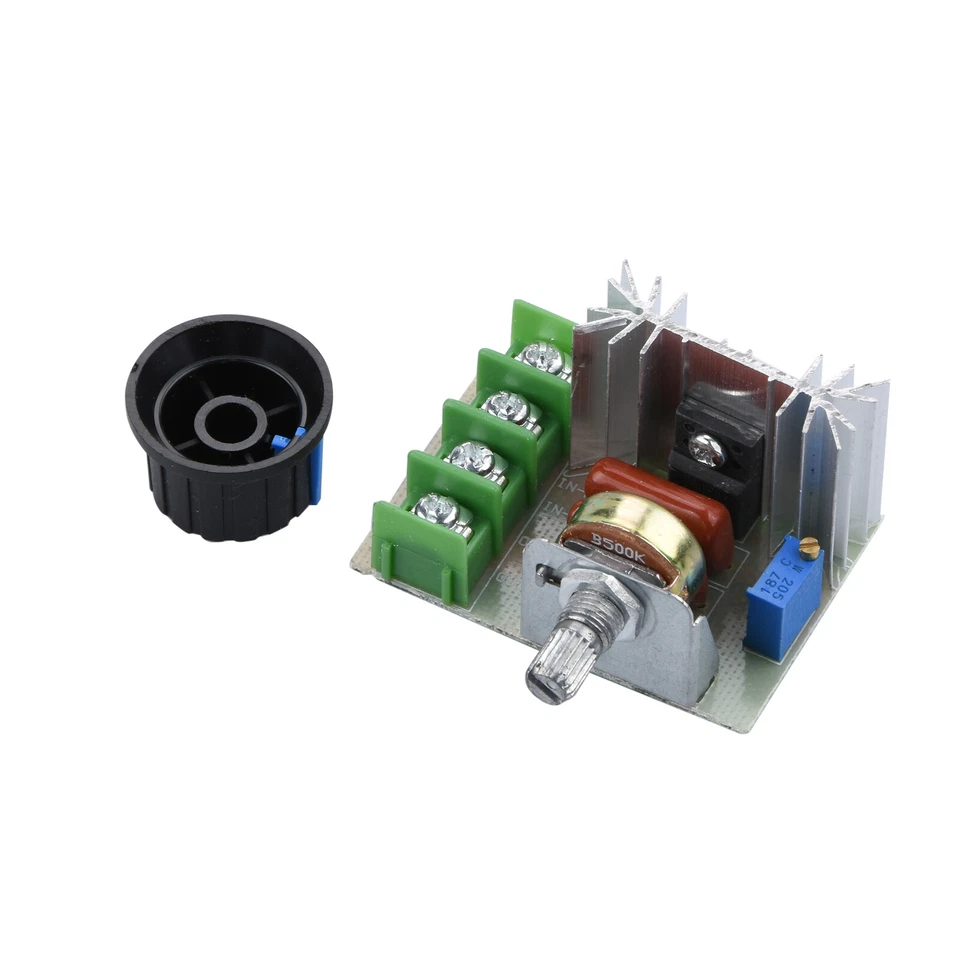 AC 110 220V 2000W High Power SCR Voltage Regulator Dimmer Motor Speed Controller - Image 2 of 4