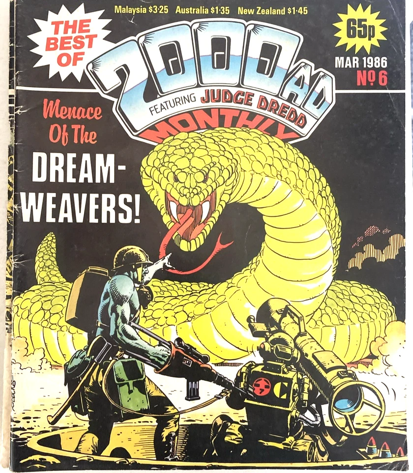 THE BEST OF 2000 A.D. JUDGE DREDD. NUMBER'S BETWEEN 2-119. (21 MAGAZINE LOT) - Image 3 of 4