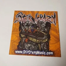 STIR CRAZY MUSIC MNE Beats Sticker Twiztid Majik Ninja Entertainment AXE ICP 02