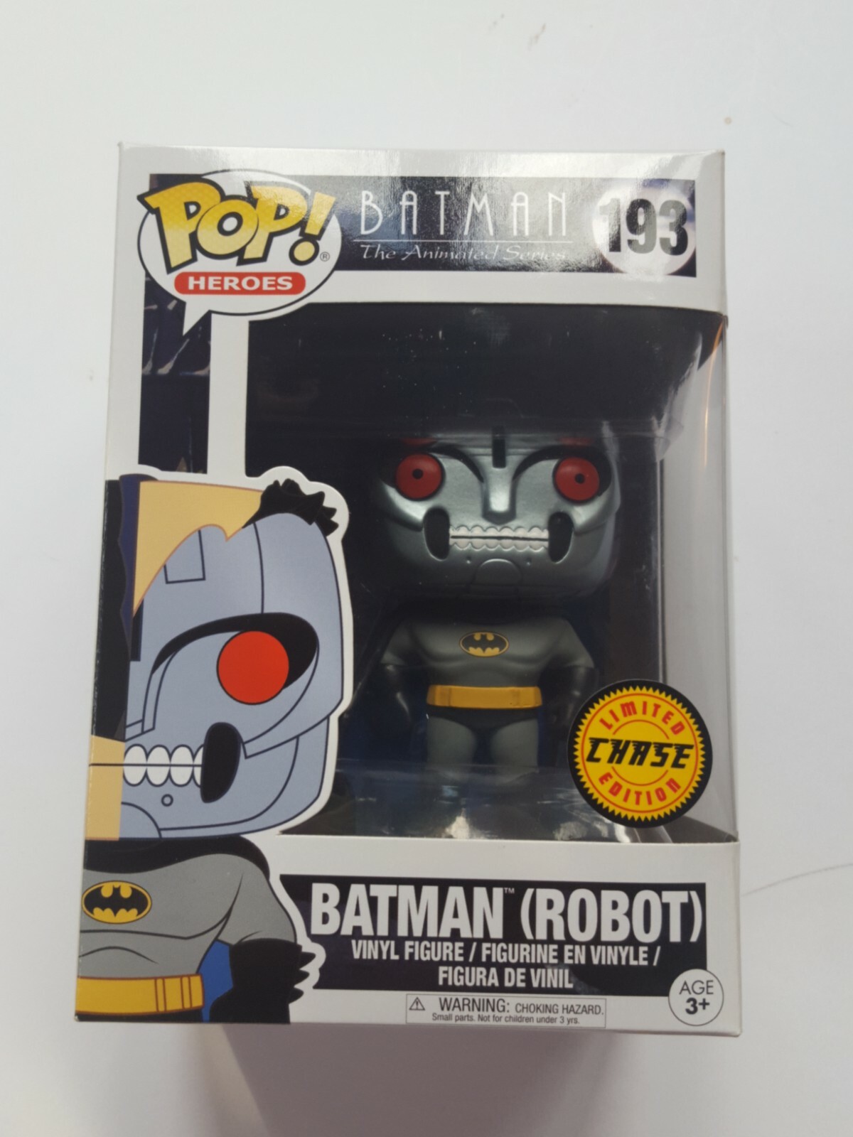 funko pop batman robot chase