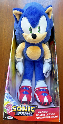 Sonic The Hedgehog, Sonic Prime, 13 inch Plush Figure Doll, NWT, FAST Shipping!