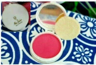 VINTAGE  MAX FACTOR HOLLYWOOD  MID CENTURY COMPACT ROUGE CARMINE CHEEK BLUSH