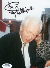 Stu Phillips "Have a Nice Day" AUTOGRAPH Signed 5x7 Candid Photo ACOA