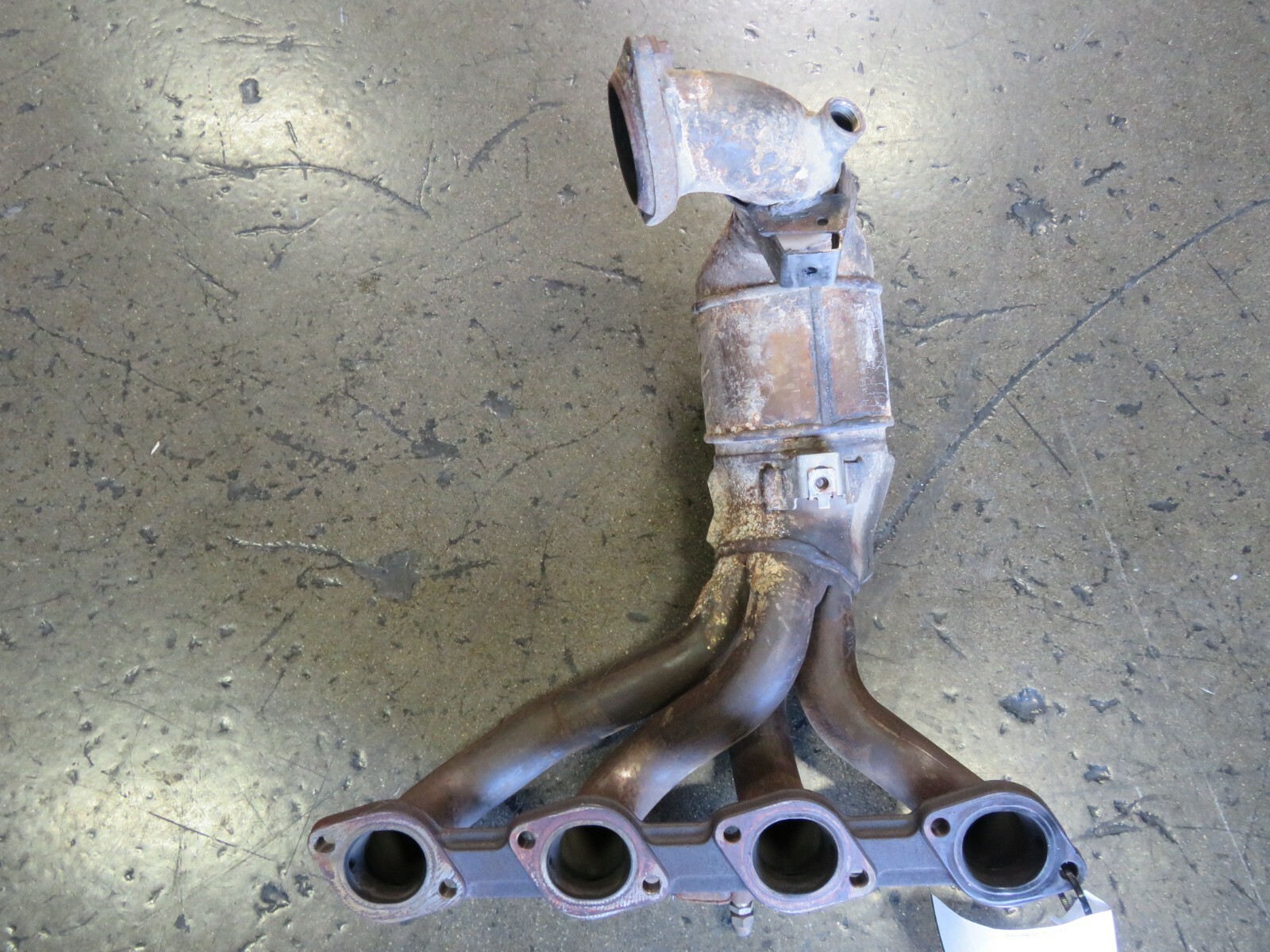 Maserati M128, Coupe, Spyder, RH, Right, Exhaust Manifold, Dmg, Used, P/N 188103