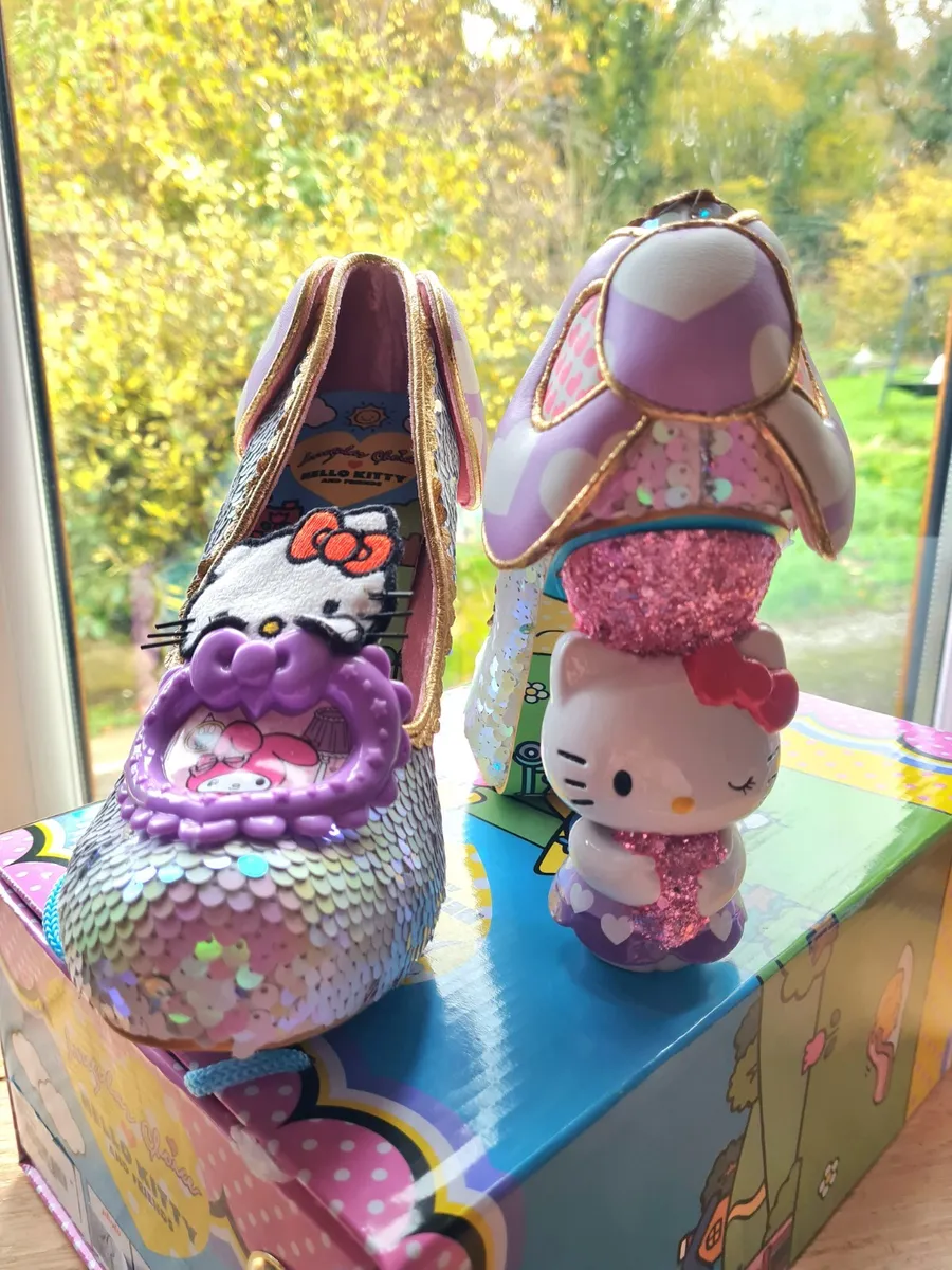 Irregular Choice Hello Kitty 'Star Of The Show' Shoes Character Heels Size  6.5