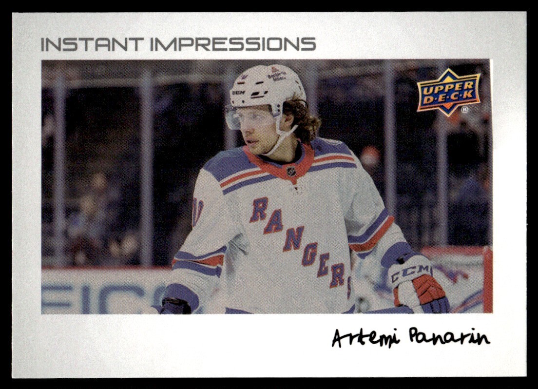 Artemi Panarin 2022-23 Upper Deck Instant Impressions #PZ-50 New York Rangers
