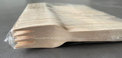 Einweggabeln Holz 16cm 100 St Einweg Holz Gabel