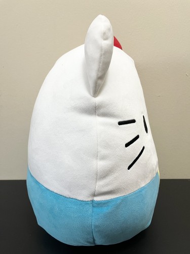 Peluche ufficiale Squishmallows Kellytoy - Sanrio HELLO KITTY blu 14" *NUOVO CON ETICHETTE!* - Foto 4 di 10
