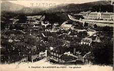 Old postcard Dauphiné - St-LAURENT-du-PONT - General view (433912)