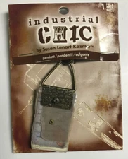 Industrial Chic By Susan Lenart Kazmer Recycled Paper Pendant Steampunk Jewelry