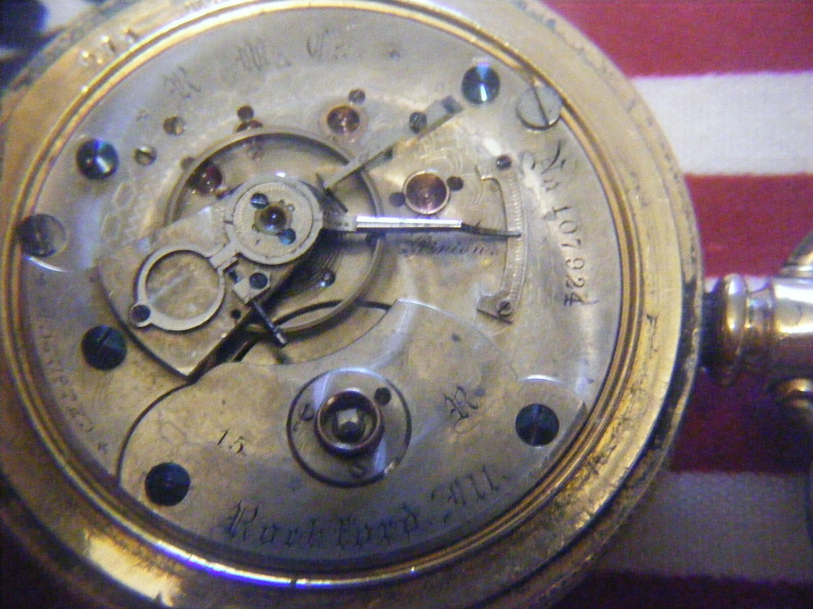 Rockford Watch Co. Grade Unknown Pocket Watch image 1