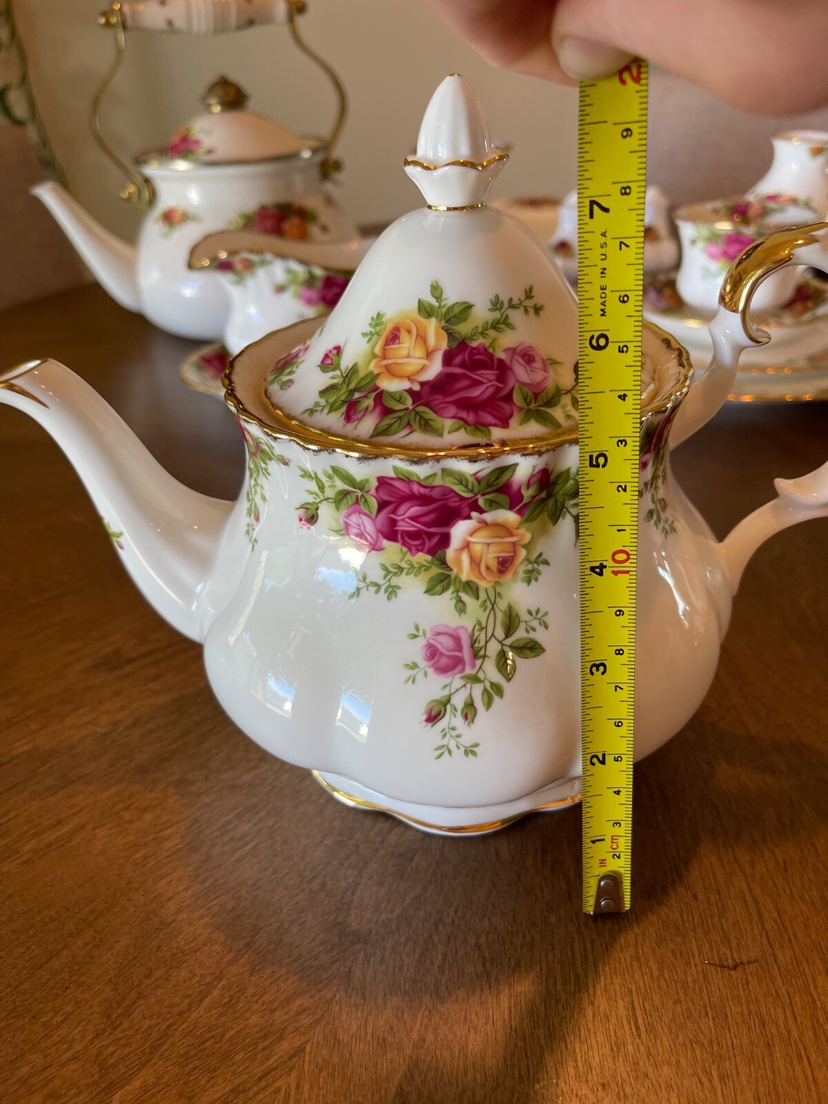 Vtg 1962 Royal Albert Old Country Roses Bone China England