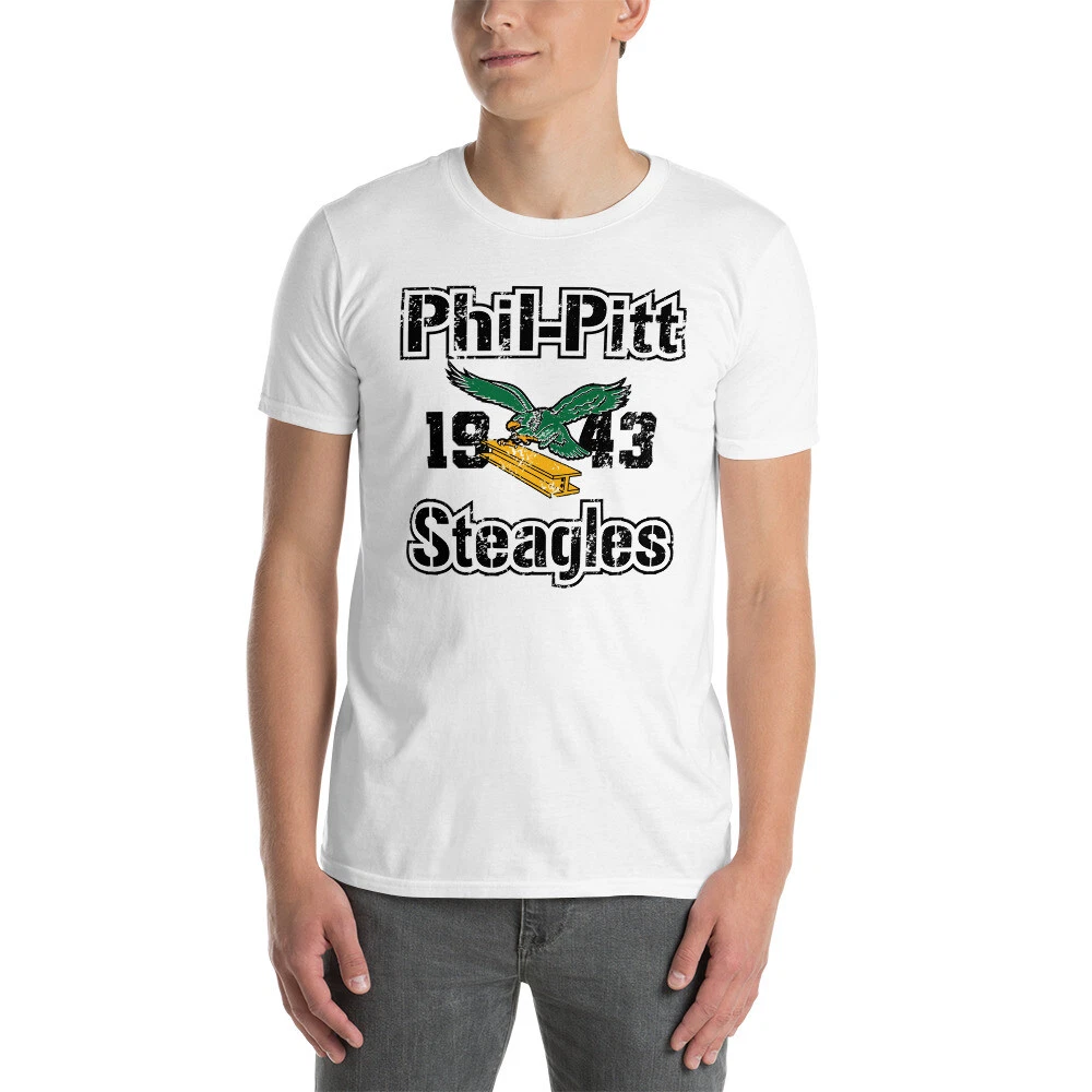 Phila-Pitt Steagles Dark Green t-shirt - Shibe Vintage Sports