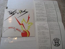 The Slivers/ Does It Matter EP/ 1981/ Ultra RARE Canadian Punk New Wave/ SIGNED