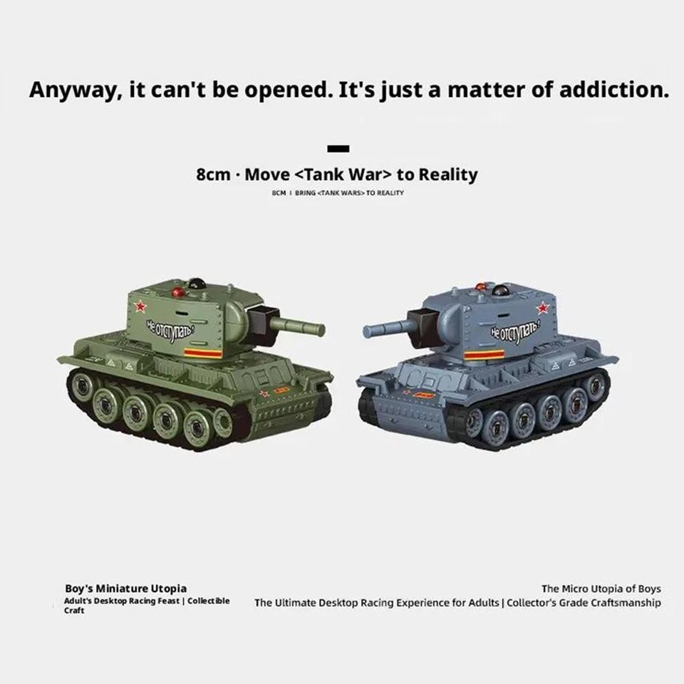 Mini char de télécommandé de bureau, char interactif de infraroug= - Photo 2/4