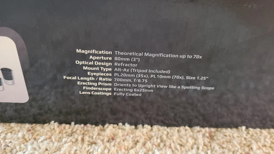 Carson SR-200SP Telescope 70X Stara - Image 2 of 3