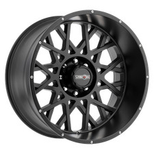 Vision Off-road 412 Rocker 18x9 8x165.1 12 Satin Black Wheel Rim