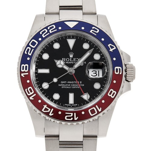 ROLEX GMT Master II 116719BLRO black Random Number second hand...