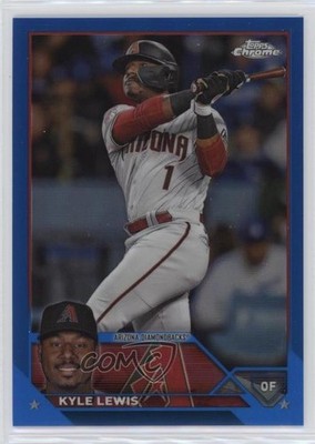 2023 Topps Chrome Update Blue Refractor 113/150 Kyle Lewis #USC191 12dh