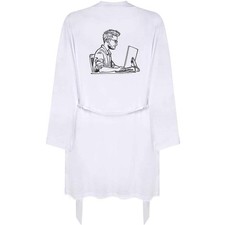 'Software Developer' Adult Dressing Robe / Gown RO047394 