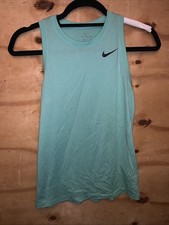 Mens The Nike Tee Sportswear Tank Top Size XS Teal