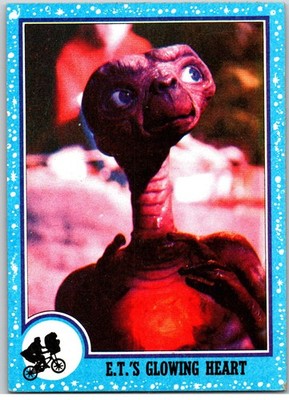 #68 E.T.'s Glowing Heart  1982 Topps E.T. The Extra-Terrestrial